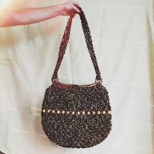 Vintage woven bag